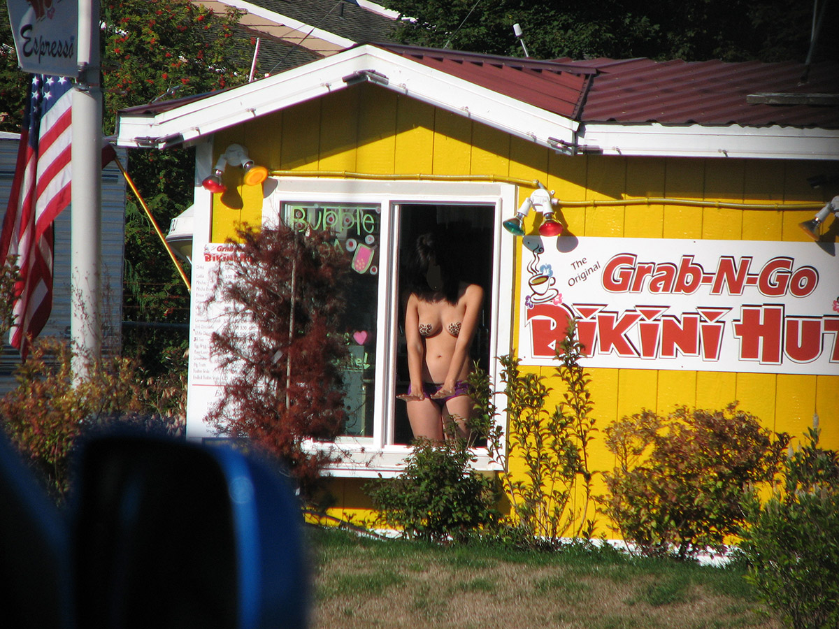 Grab and go bikini baristas