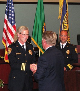 Kathy Atwood is Everett Police Chief