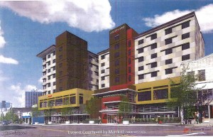 proposed Courtyard by Marriott