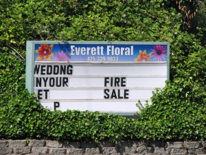 Everett Floral Fire Sale