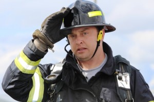 Firefighter challenge competitor