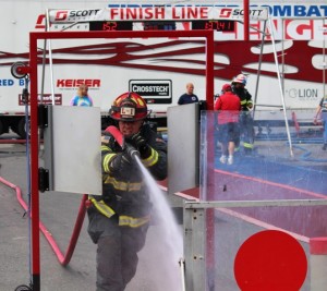 Firefighter challenge hose2