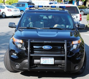 New Everett Police SUV front view