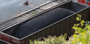 Coal car in Everett, WA
