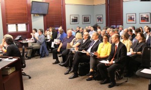 It was standing room only at Wednesday night's Everett City Council meeting.