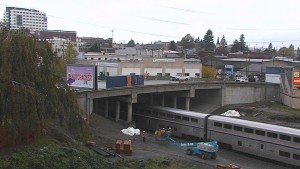 Click the above image to see a live camera shot of the Broadway Bridge project.