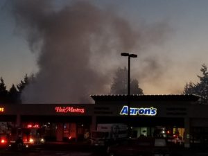 strip mall fire