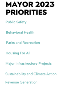 2023 Everett Mayor Priorities
